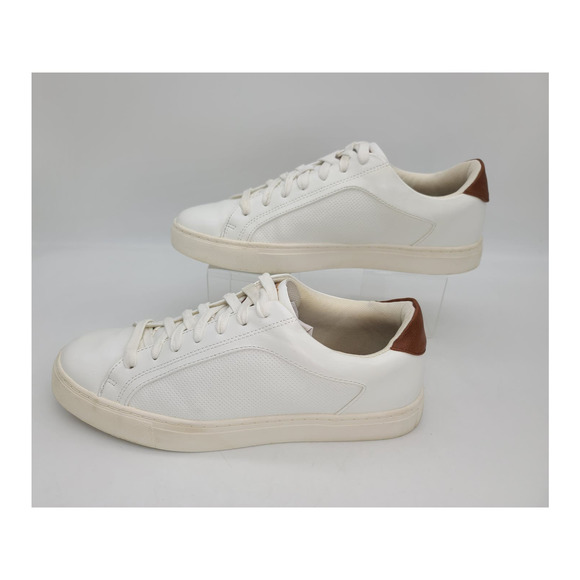 Madden NYC Men's Chase Lace-up Court Sneaker Size 9 Color White - Picture 4 of 9